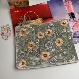 Glitter Cosmetic Pouch 8x10”